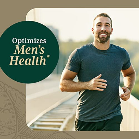 Pro Suporte para Próstata – Saúde da Próstata Masculina – com Saw Palmetto, Urtiga, Chá Verde Orgânico, Alecrim, Romã – 60 cápsulas - Gaia Herbs