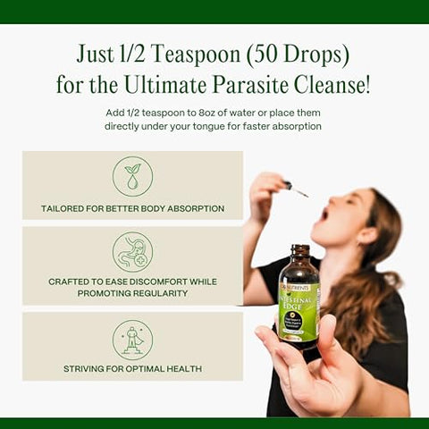 Intestinal Edge – Suporte à Saúde Intestinal: Nutrição Digestiva, Vitalidade e Pele Radiante com Nogueira Preta, Cravo e Raiz de Genciana – 100% Natural e Livre de Transgênicos – 60ml - Go Nutrients