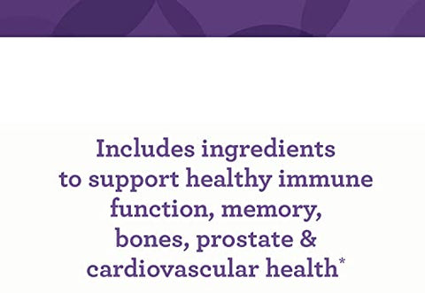 Men’s 55 Multivitamin – Multivitamínico Diário para Homens 55+ – com Vitaminas do Complexo B – Vegetariano, Não-OGM, Kosher e Livre de Glúten – 120 Comprimidos (60…) - Innate Response Formulas