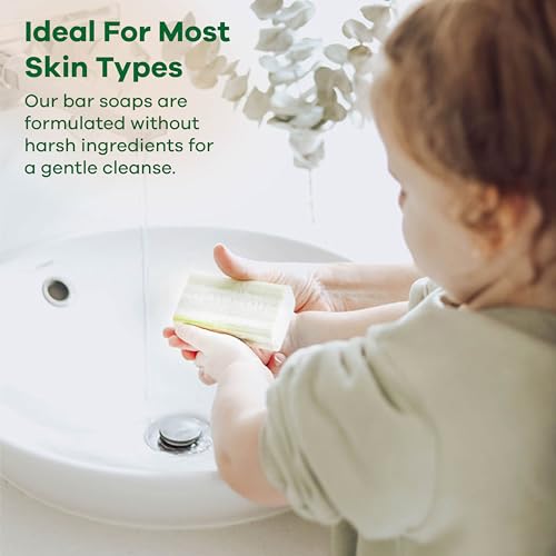 Australian Botanical Soap - Sabonete Botânico Australiano, Sabonetes de Óleo de Plantas Pura, Kit com 8 Barras de Sabonete | 187g Barras de Sabonete com Ingredientes Naturais | Todos os Tipos de Pele | Mulheres