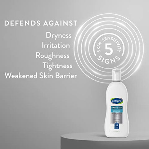 RESTORADERM Sabonete Calmante, 300 ml, Alivia Pele Seca e Estressada, Hipoalergênico - Cetaphil