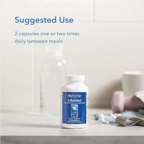 InflaMed: Suplemento para Saúde das Articulações – Suporte para Homens – 60 cápsulas – 500mg - Allergy Research Group