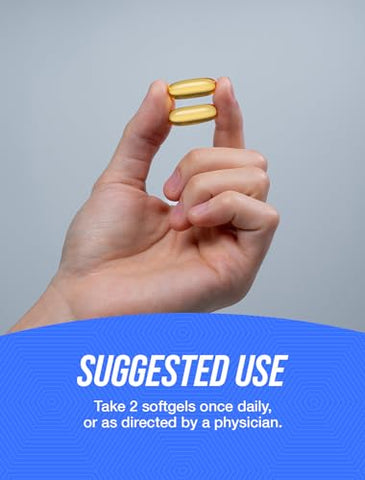 com Ômega 3-6-9 Softgels – Suplemento Triplo Ômega, com Ômega 6 – 60 cápsulas de 1000 mg - BulkSupplements