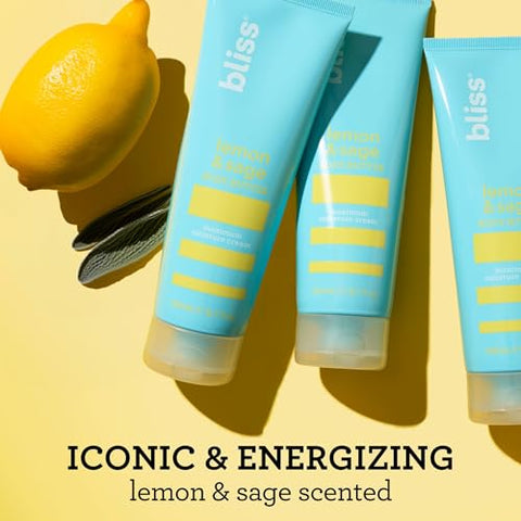 Body Butter Limão e Sálvia – Creme Máximo de Hidratação – 200ml – Hidratante de Longa Duração para Pele Seca – Mulheres - Bliss