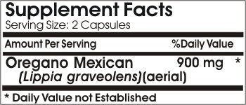 Naturetition Supplements - Oregano Mexicano 900mg ~ 180 Cápsulas – Sem Aditivos | Marca: OreganoMex |