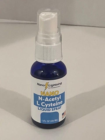 Nano Lightning Nutraceuticals - Nano Lightning NAC – Suplemento Líquido de N-Acetil L-Cisteína, Nanotecnologia para Absorção Rápida, Detox – 30ml