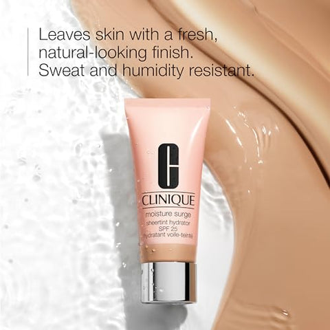 Clinique Moisture Surge Sheertint Hydrator SPF 25 – Hidratante com Tonalizante e Proteção Solar Ampla – 50ml