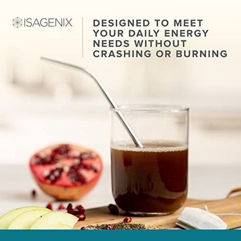 E – Energético Líquido com Cafeína à Base de Plantas | Energia Instantânea | 60ml - Isagenix