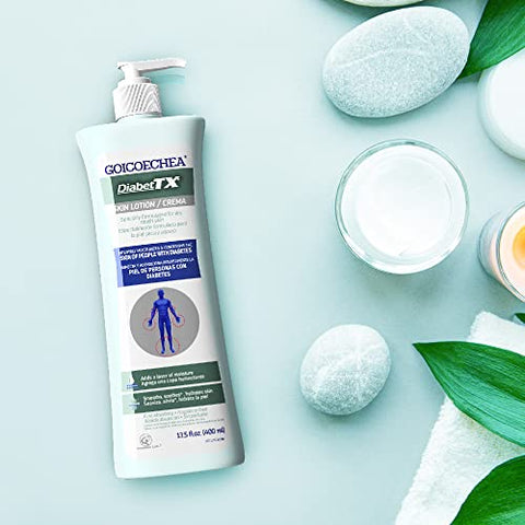 Diabet TX Hidratante para Pele Seca, Gel sem Fragrância, 400 ml (Pacote com 3 unidades) - Goicoechea