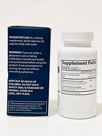 Medix - Total Beauty Matrix – Suplemento para Cuidados com a Pele – 60 Cápsulas