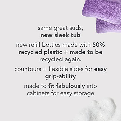 Recarga de Sabonete Líquido Method Premium Gel, Baunilha Framboesa, Frasco Reciclável, Fórmula Biodegradável, 1000 ml (Pacote com 4)