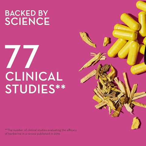 Best of Berberine 1200mg – Potência Pura para Suporte Saudável ao Colesterol - HUM