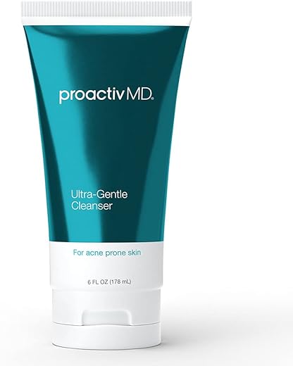 MD Ultra Gentle Face Cleanser – Limpeza Facial Diária para Pele Sensível, Suave e Revigorante com Chá Verde – 180 ml - Proactiv