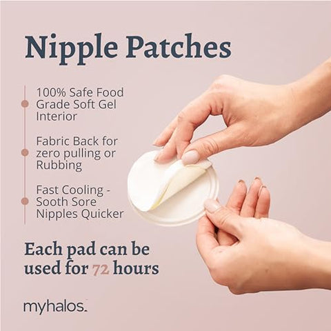 myhalos - Pack Terapia para Seios – 2 Pacotes Terapia Quente Frio para Seios