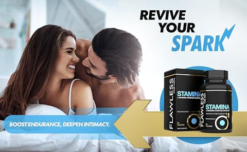 Flawless For Men - Stamina | L-Arginina e L-Citrulina | Aumente sua resistência física  Stamina