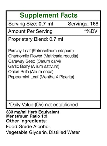 Secrets of the Tribe - Segredos da Tribo – Fórmula Resgate Intestinal, Gases e Inchaço, Extrato Líquido de Ervas (120 ml)