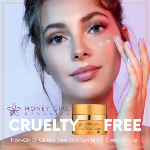Face – Creme Facial Orgânico 50g | Hidratação Natural - Honey Girl Organics
