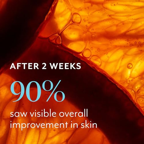 Soro Facial Clareador Bliss Bright Idea Vitamina C Tri-Peptídeo Colágeno – Anti-Envelhecimento, Reduz Manchas Escuras, Aumenta Elasticidade da Pele – Limpo – Vegano