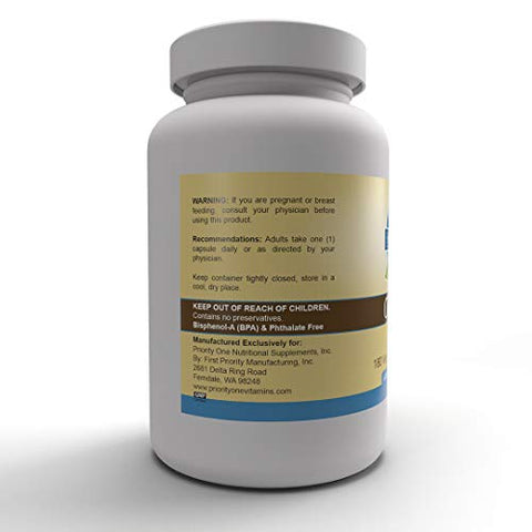 Vitamins Chlorella 180 Cápsulas Vegetarianas Suporte para um Sistema Imunológico Saudável - Priority One