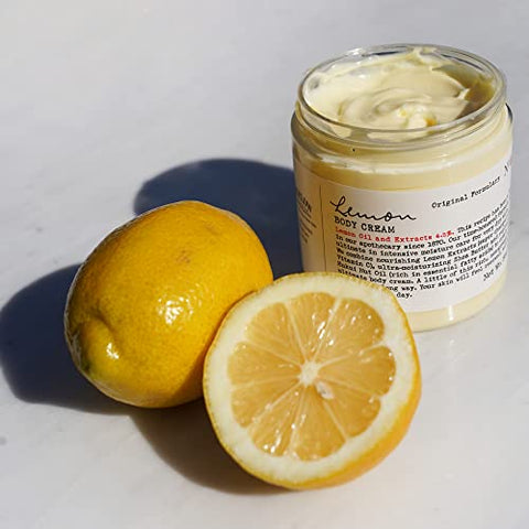 C. O. Bigelow - C.O. Bigelow Creme Corporal de Limão, Hidratante com Manteiga de Karité, Óleo de Kukui, Óleo de Limão e Extratos para Pele Seca, Mãos – 200g