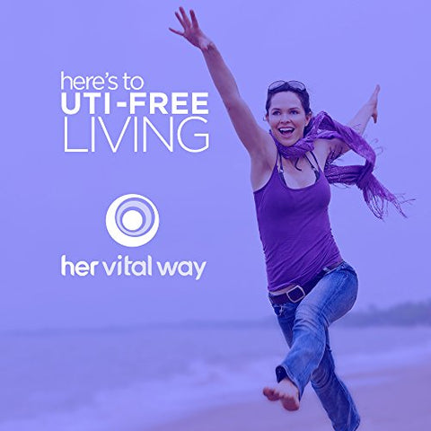 her vital way - Cranberex – Cápsulas de Cranberry para Mulheres e Homens – Suplemento de Cranberry com 36mg PAC – Cápsulas de Extrato de Cranberry para Saúde do Trato Urinário e Cuidados Renais – 60 Cápsulas Vegetais