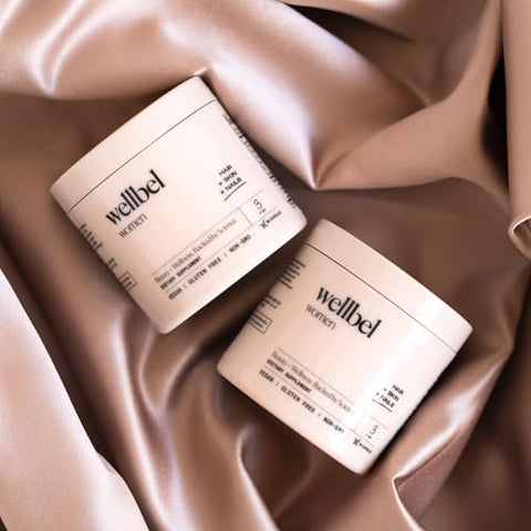 Suplemento Feminino para Cabelo, Pele e Unhas, Vegano, Sem Glúten e Não Transgênico 90 Cápsulas - WELLBEL