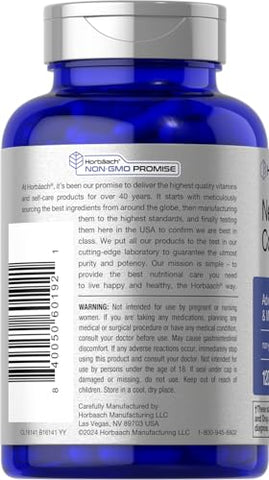 Suplemento Cerebral | 120 Cápsulas | com Fosfatidilserina | Marca Horbäach - Horbäach