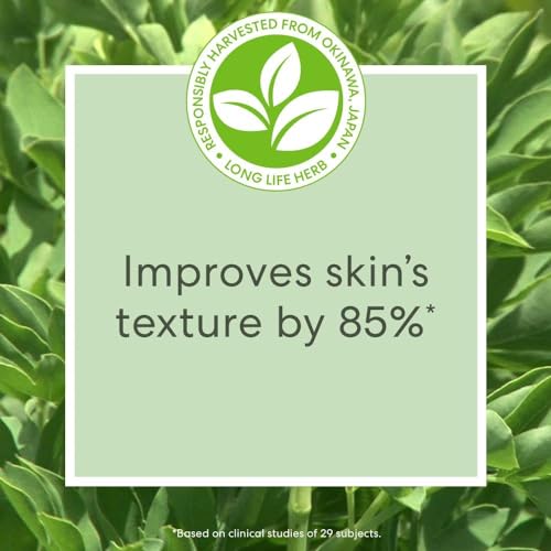 bareMinerals Skinlongevity Tratamento Noturno para o Rosto com Erva da Longevidade, Niacinamida e Gel-Creme Anti-Envelhecimento – Fortalece a Barreira da Pele – Vegano