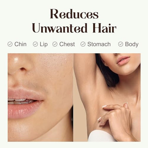 PCOS Queen - Androgen Balance – Suplemento para Equilíbrio Hormonal Feminino – Suporte para Excesso de Pelos no Corpo ou Rosto, Queda de Cabelo, Fertilidade (1 Frasco)