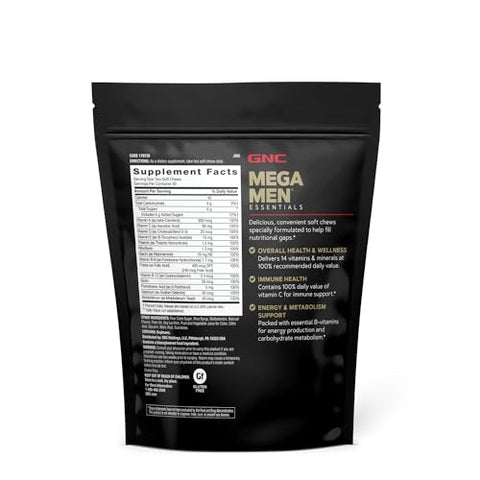 Mega Men – Frutas Variadas: Suplemento Multivitamínico para Homens – 60 cápsulas - GNC