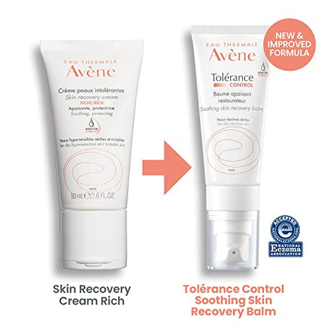 Eau Thermale Avene – Bálsamo Calmante Tolerance Control para Recuperação da Pele Sensível (antes Creme Rico para Recuperação da Pele) Novo