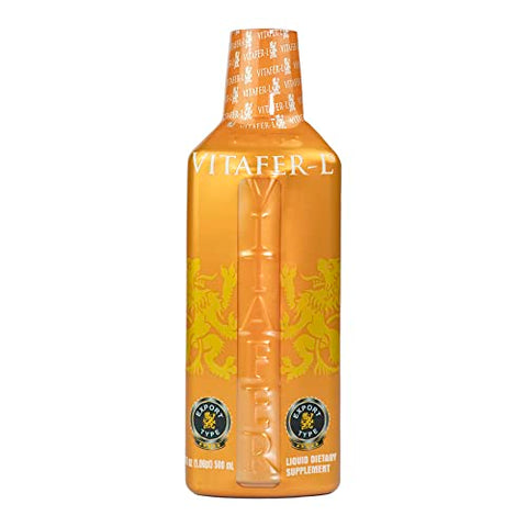 Suplementos AMC para Homens e Mulheres. 1 de (500 ml – 16.9 oz) com 3 Vitachito Gold (20ml – 0.67oz) Tamanho de Bolso com Brinde de Chaveiro Abre-Garrafa AMC - Vitafer-L Gold