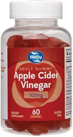 Generic - Welby Gummy de Vinagre de Maçã – 500 mg (60 Gummies) | Saúde e Bem-Estar