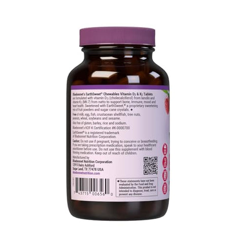 Nutrition Vitamina D3 – 1000 UI, 60 cápsulas – Fortaleça sua saúde com a melhor vitamina D3 - Bluebonnet