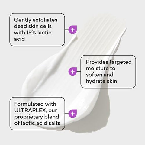 Ultra Smoothing – 4.9 oz (140 g) Corporal: Hidratante para Pele Seca e Áspera - AmLactin