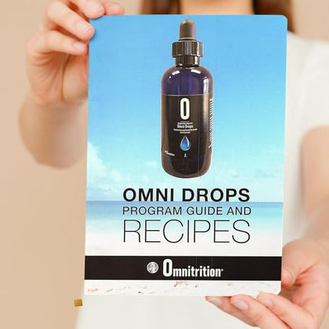 Programa Omni Drop, Autêntico Omnitrition – Pacote Básico Inclui*** Frasco de 120 ml de Omni Drops com Vitamina B12, Guia do Programa, Amostras e Fita Métrica Carabiner de 3 metros