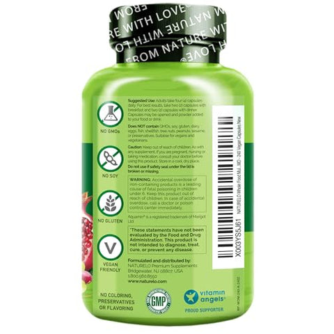 Multivitamínico para Mulheres – Vitaminas e Minerais – Alimentos Integrais – Marca NATURELO - NATURELO