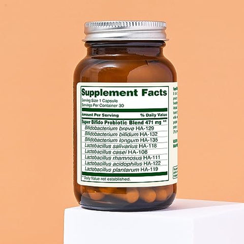 Super Bifido Plus 102 Bilhões UFC, Probióticos Crus para Homens – 100g - Flora