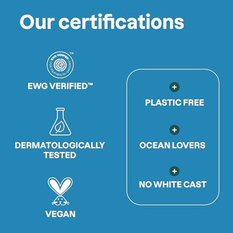 ATTITUDE - Protetor Solar Mineral em Bastão para Rosto de Crianças, FPS 30, Verificado pelo EWG, Livre de Plástico, Proteção UVA/UVB de Amplo Espectro com Óxido de Zinco, Testado Dermatologicamente, Vegano, Sem Fragrância