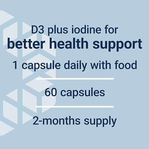 Vitamina D3 125 mcg (5000 UI) Life Extension com Sea-Iodine para ossos e cérebro – Compre Agora!