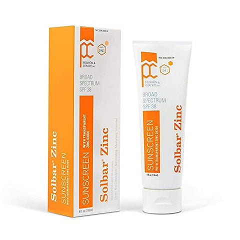 Protetor Solar Solbar Zinc FPS 38 118 ml (Pacote com 2)