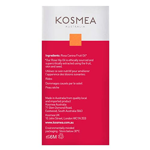 Kosmea - Óleo de Rosa Mosqueta – Benefícios Anti-Envelhecimento para o Rosto