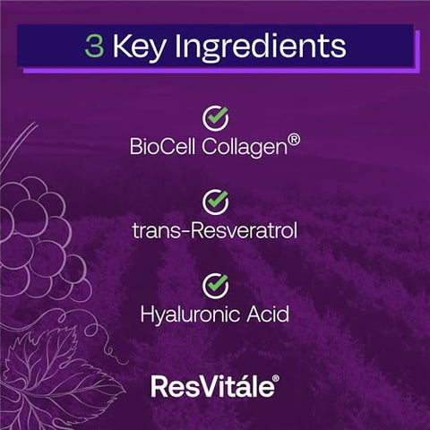 ResVitale - ResVitále Collagen Enhance – Suplemento de Beleza com Ácido Hialurônico | Marca ResVitále