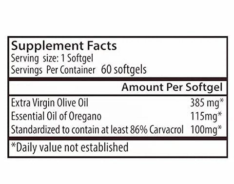 Zane HELLAS Probably the best oregano oil products in the world - Zane Hellas Softgels de Óleo de Orégano. Extra Forte. Cada Softgel Contém 15%% de Óleo Essencial de Orégano Grego. 64 mg de Carvacrol por Softgel. 60 Softgels. Pacote com 2