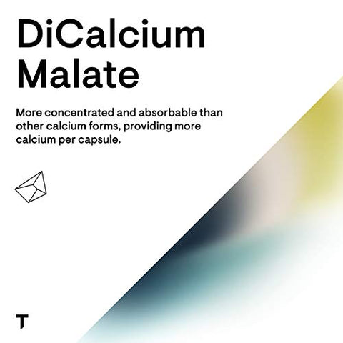 THORNE - Thorne Calcium – Cálcio Quelado para Absorção Aprimorada com DimaCal para Suporte à Densidade Óssea – 120 Cápsulas