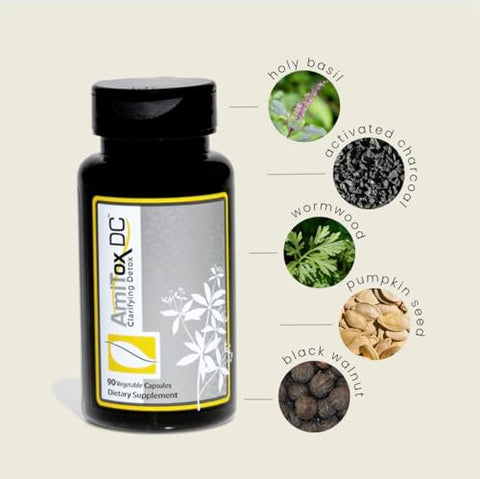 Solle Naturals - AmiTox DC (90) – Detox Poderoso para uma Vida Saudável | 90 cápsulas | Marca AmiTox