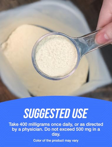com Theobromine Powder – Suplemento de Teobromina, Suplemento Nootrópico – Suporte Energético, Sem Glúten, 400mg por Porção, 250 Porções, 100g (Pack de 1) - BulkSupplements