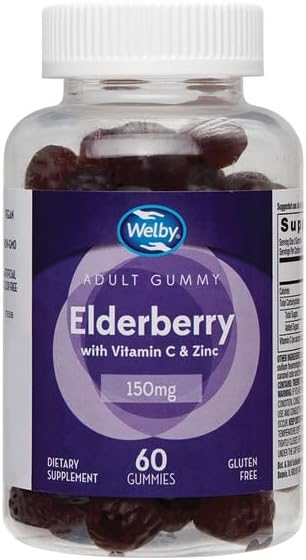 Generic - Welby Gummy de Sabugueiro com Vitamina C – Reforço Imunológico 60g