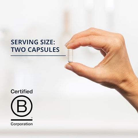 Mag L-Threonate – 120 Cápsulas | Suporte Cognitivo | Memória e Concentração | 120 Cápsulas - Metagenics