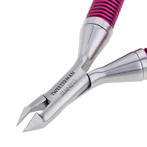 Grip: Pinça de Precisão com Ponta Afiada para Remoção de Pelos – 100% Aço Inoxidável – Alta Qualidade – 10g - Tweezerman